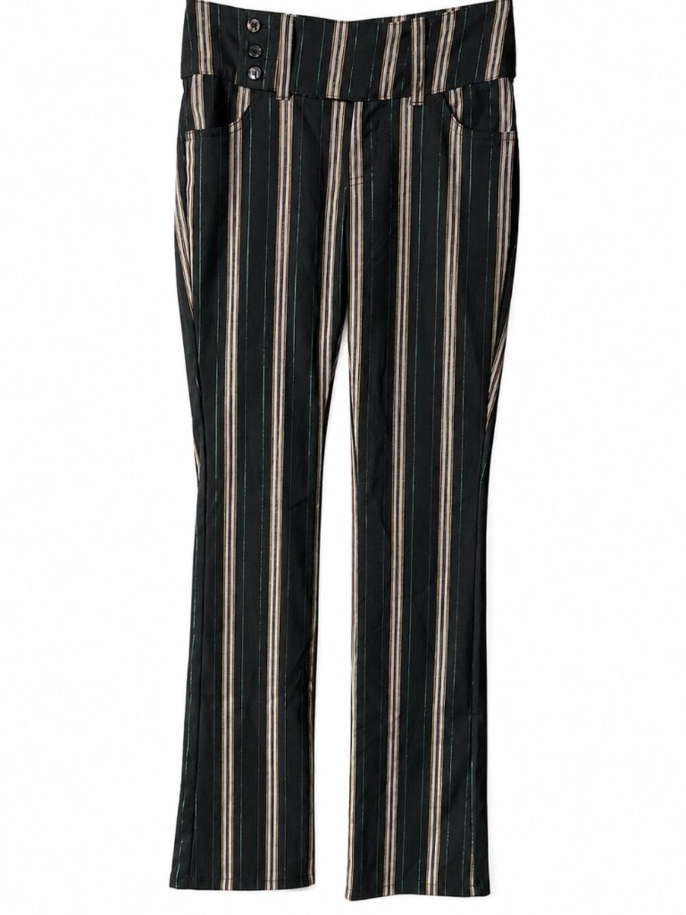 URBAN OUTFITTERS Marcella Striped Flare Pant NWT size 0 - Picture 2 of 8